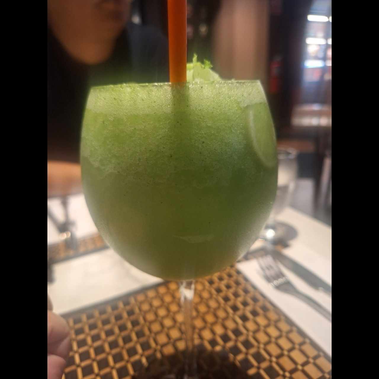 limonada con hierbabuena
