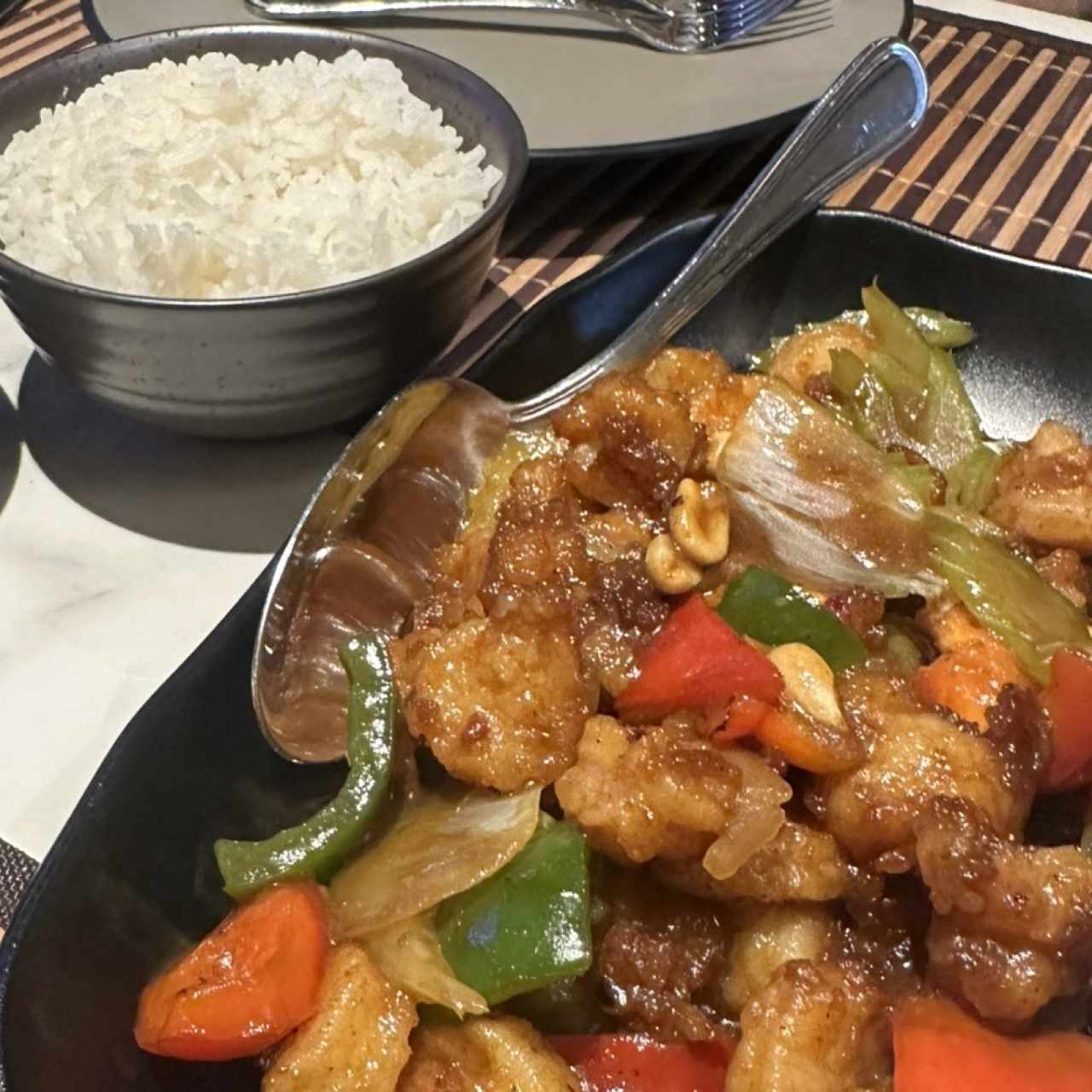 Camarones Kung Pao
