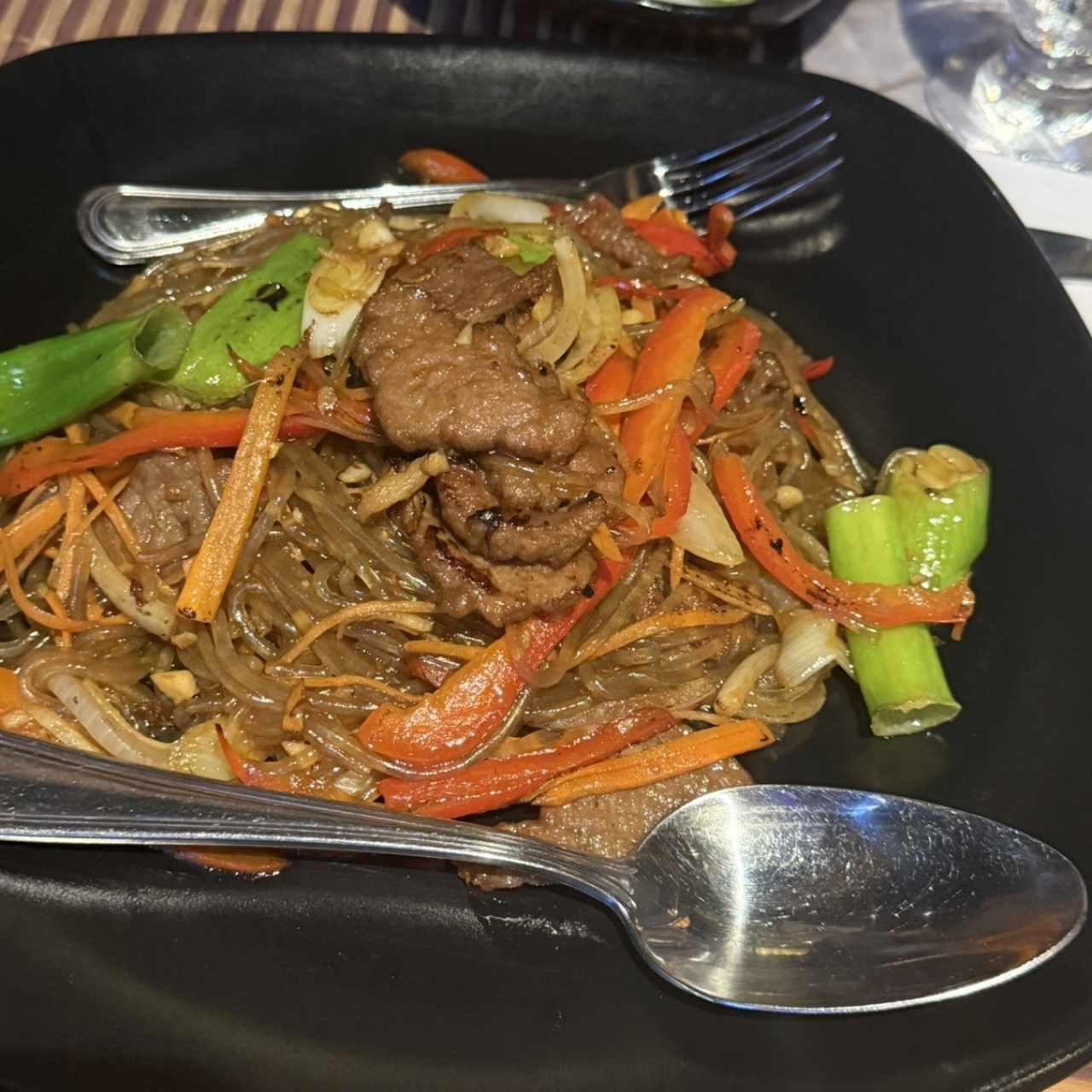 Fideos de Camote Salteados