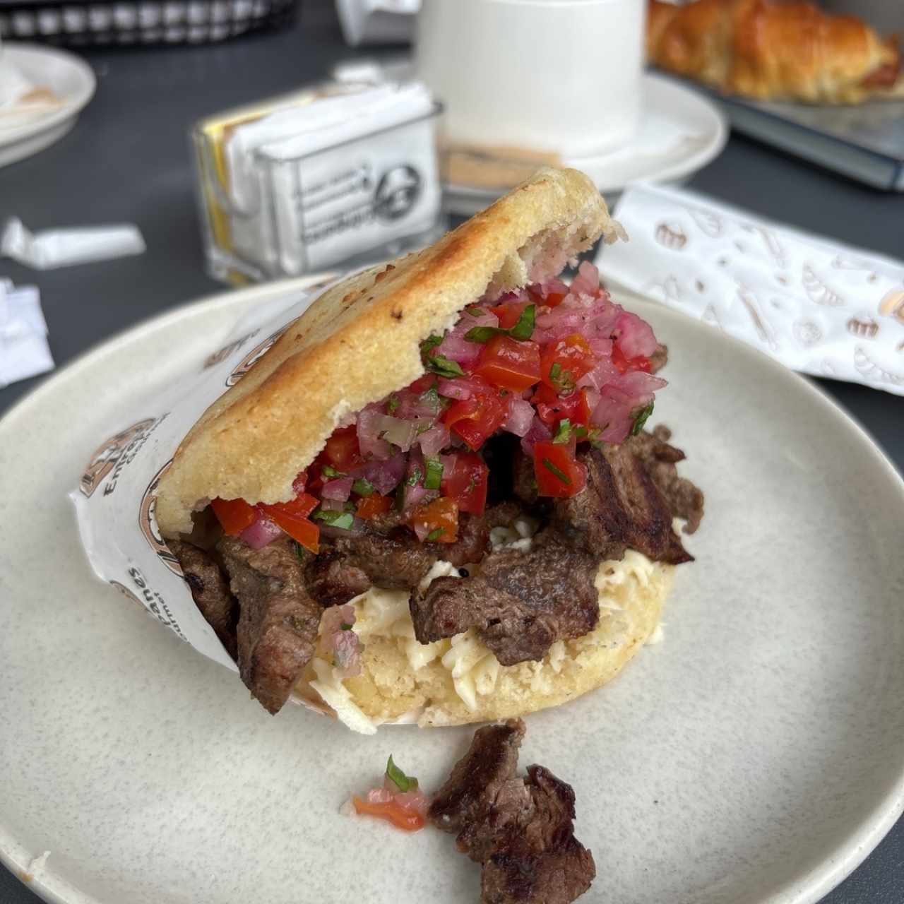 Arepa de filete