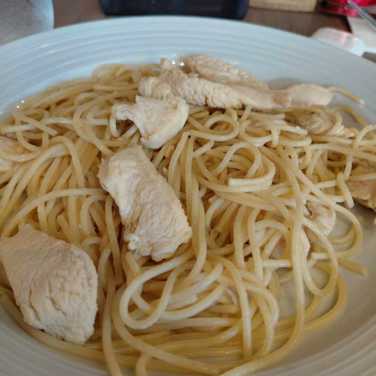 spagutetti con pollo