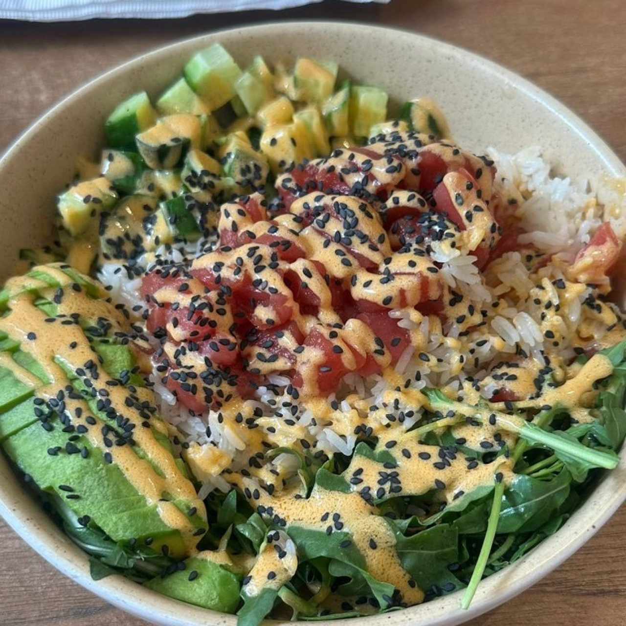 Spicy tuna bowl