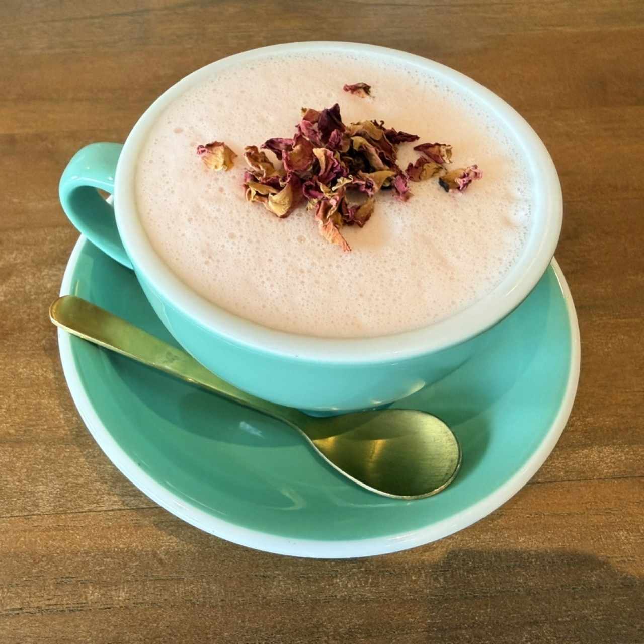 Rose latte 