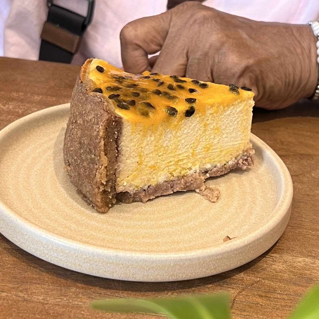 Cheese cake de maracuyá 