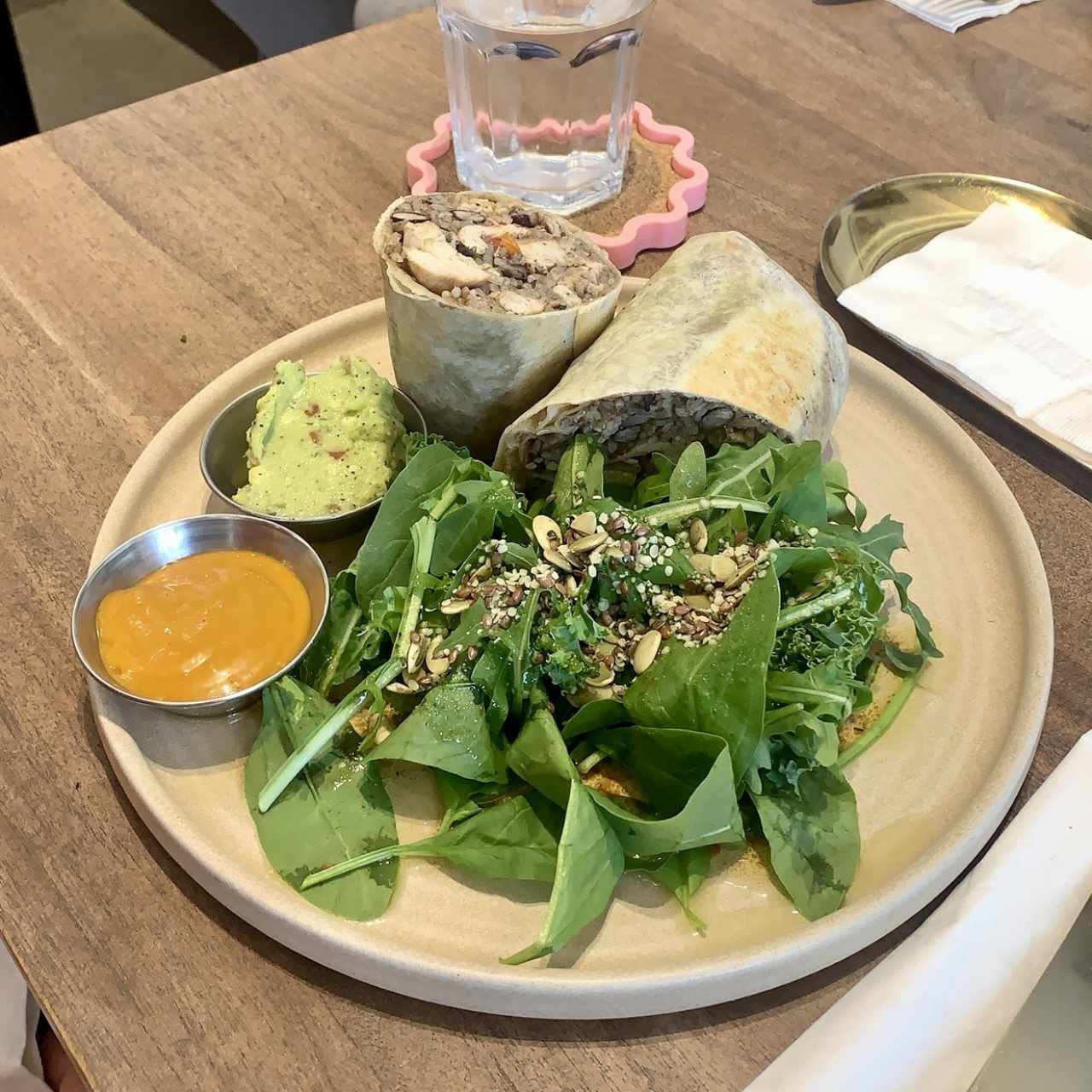 Burrito de pollo