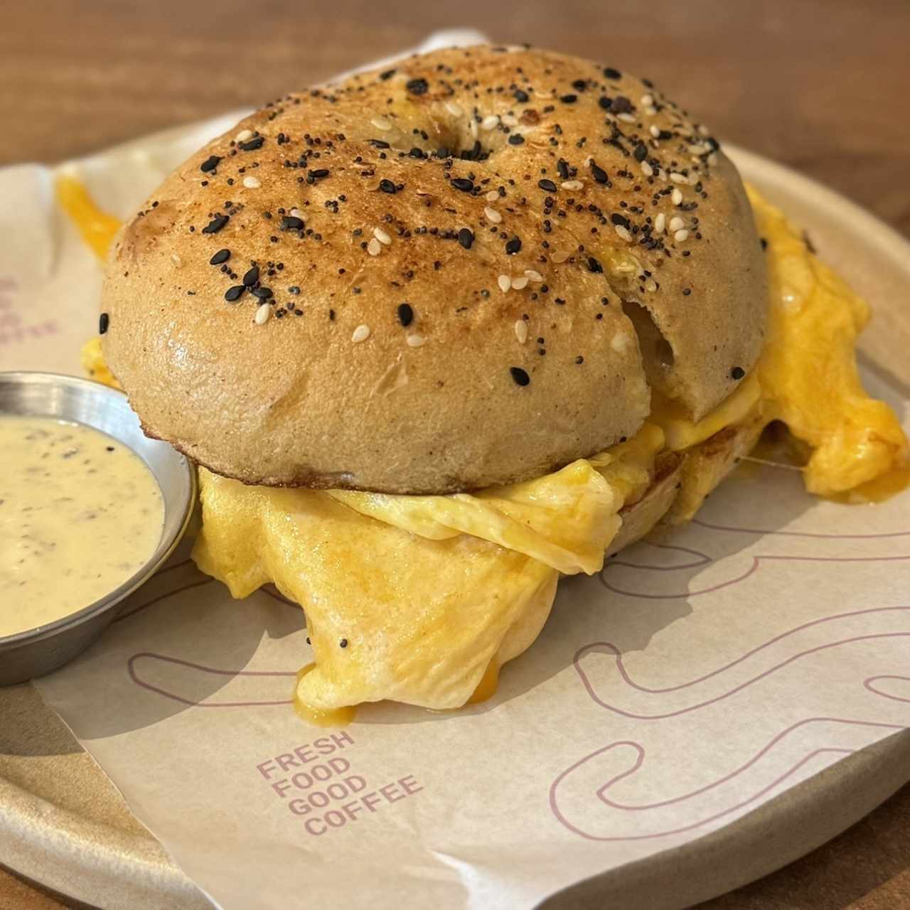 Bagel Egg & Cheese 