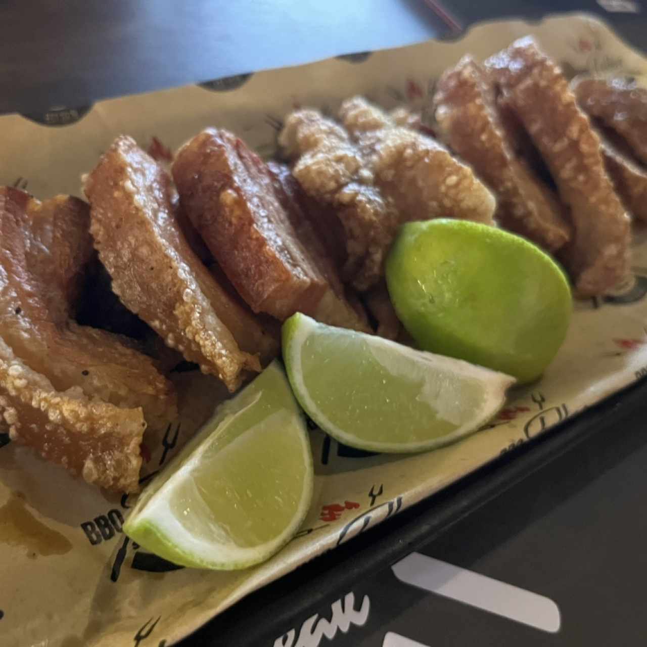 Pork belly krispy