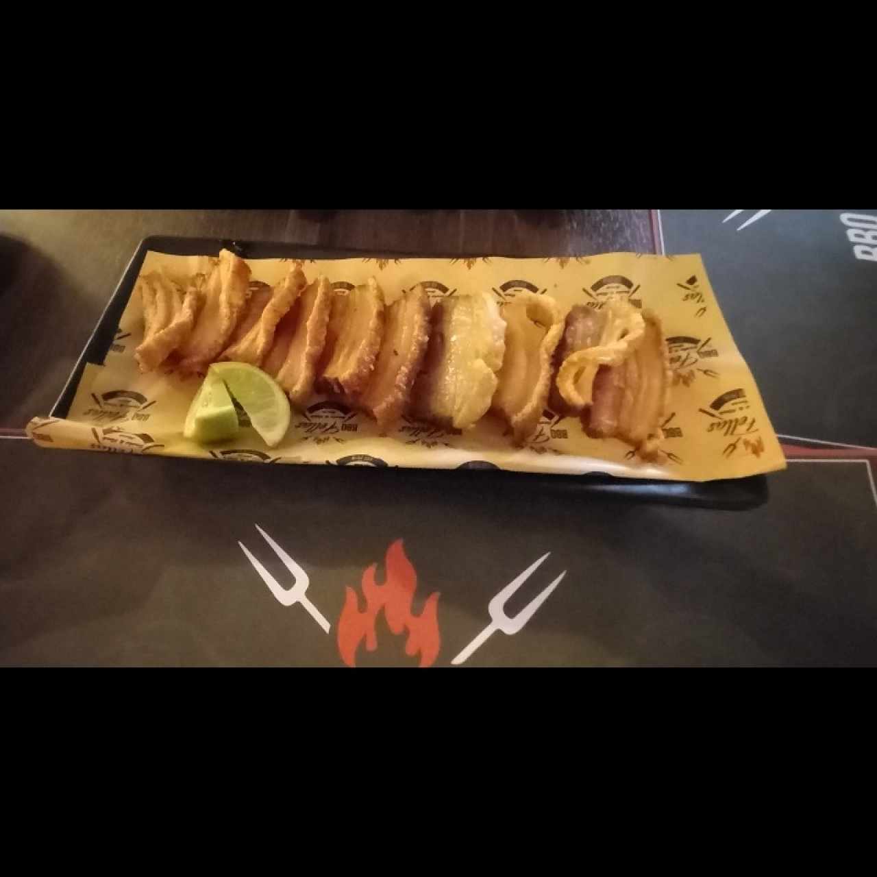Pork belly crispy