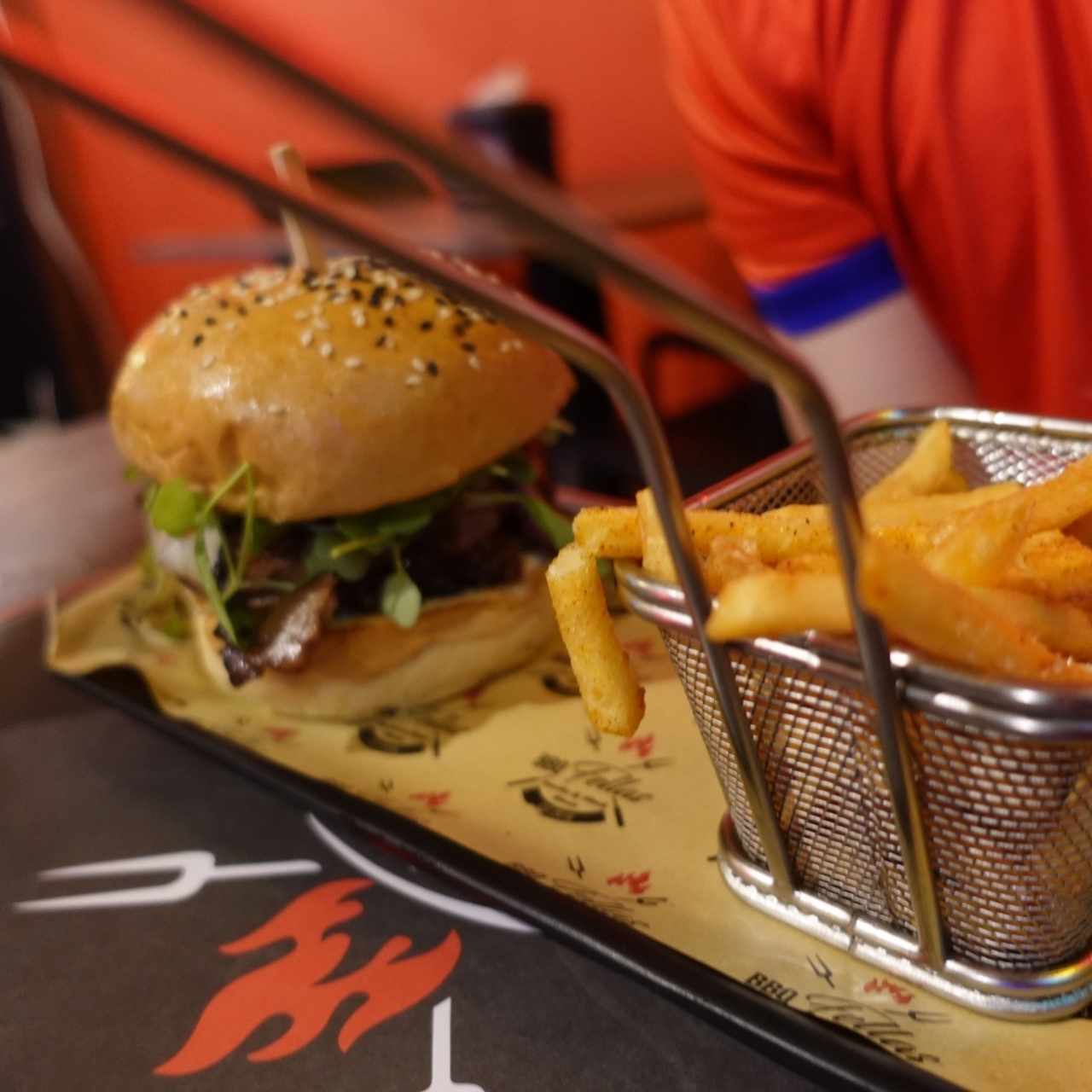 Hanburguesa de brisket