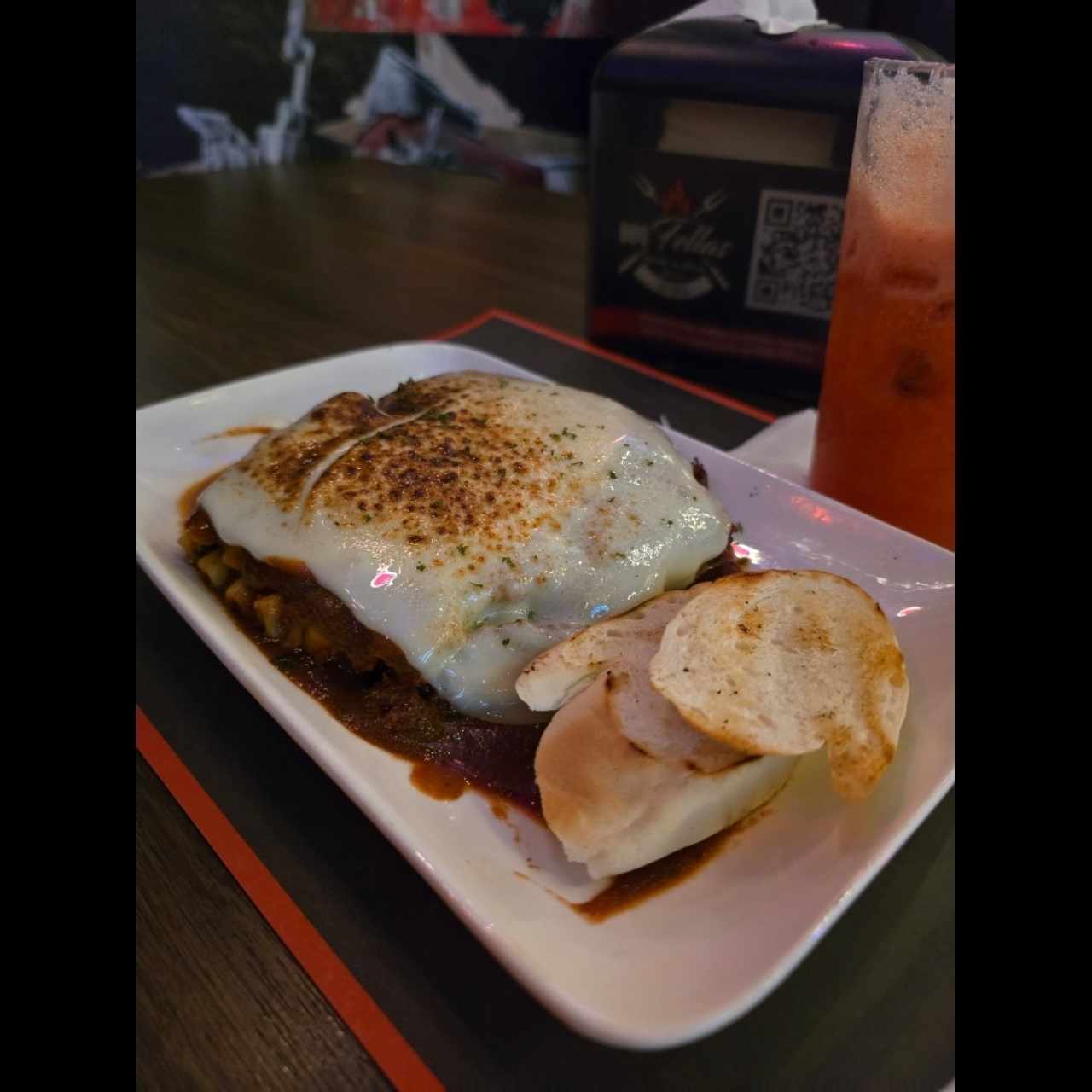 Lasagna de brisket