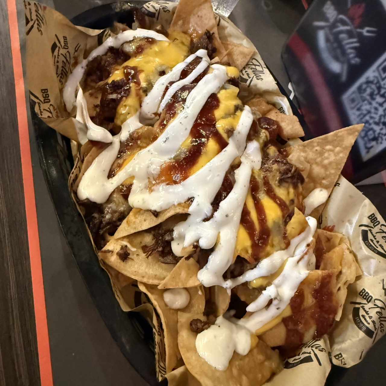 Nachos de brisket
