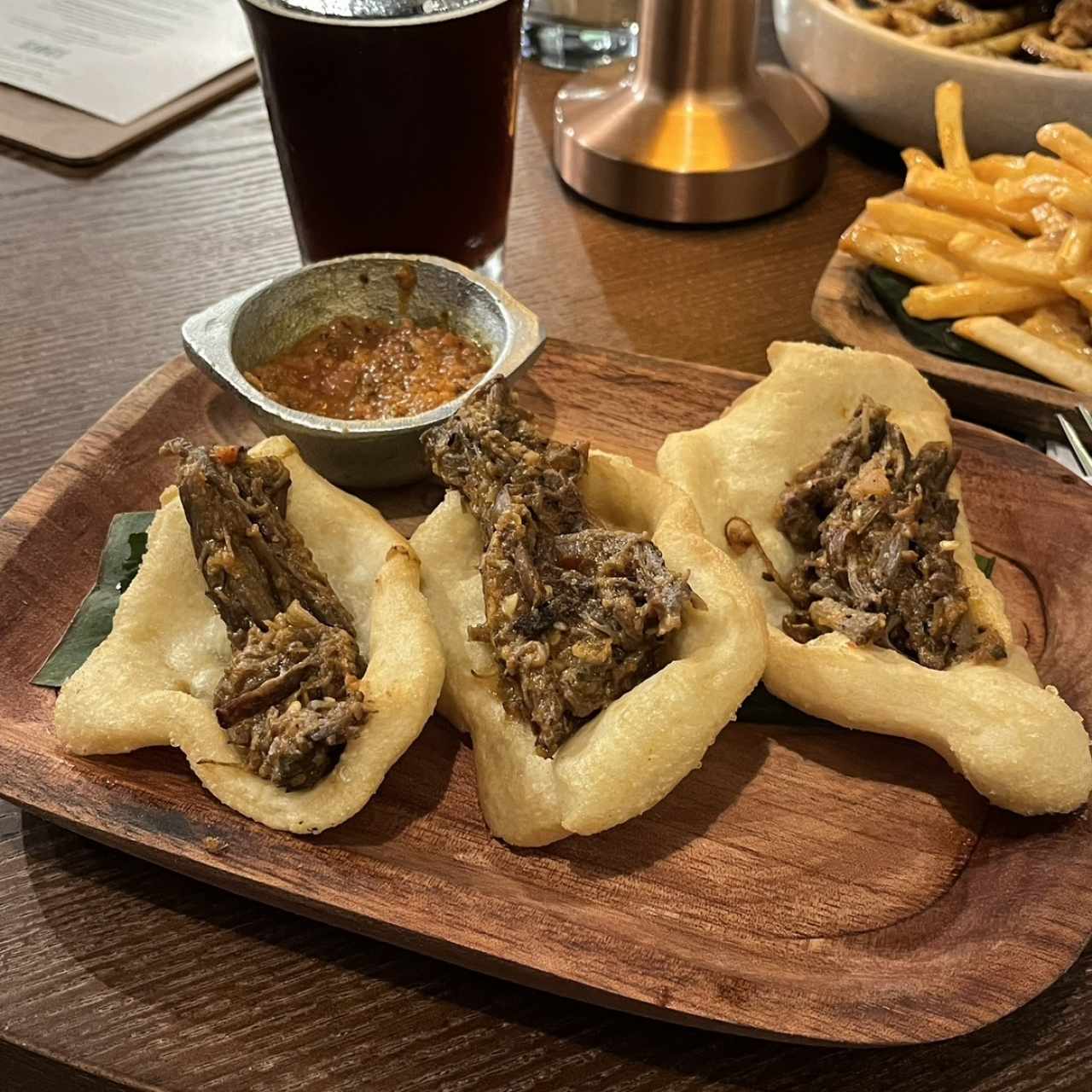 Montaditos de ropa vieja