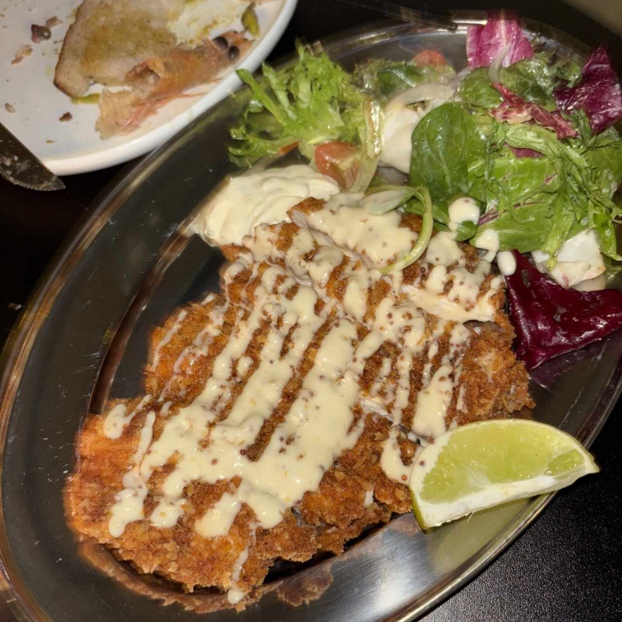 Milanesa de pollo