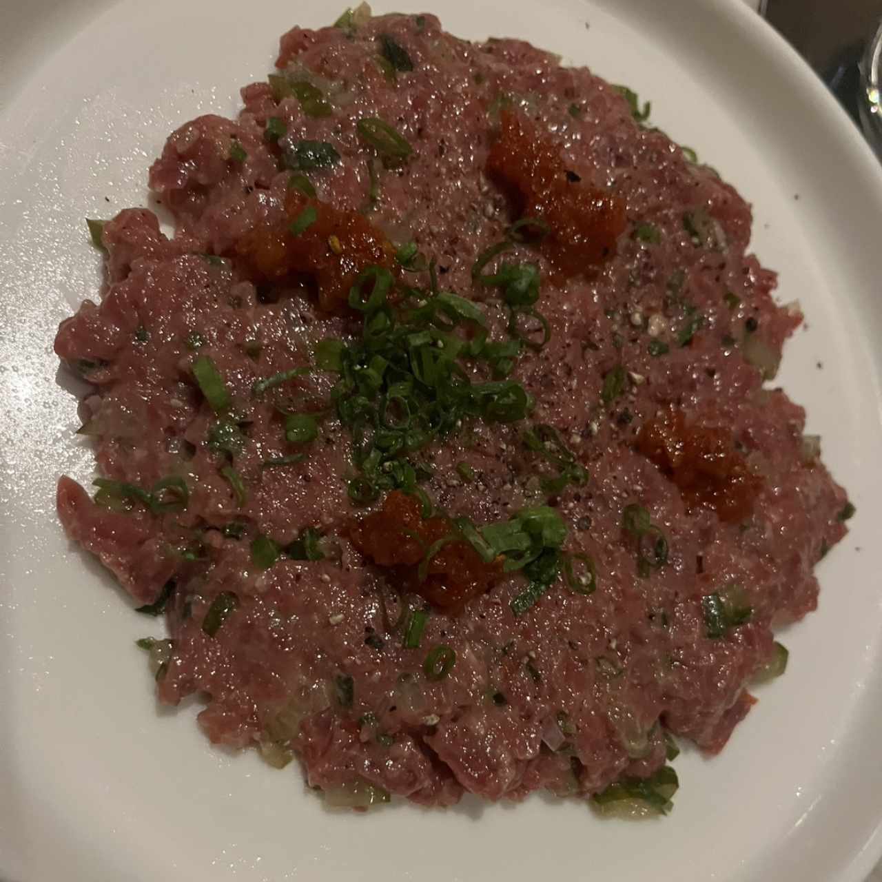 Tartar de carne 