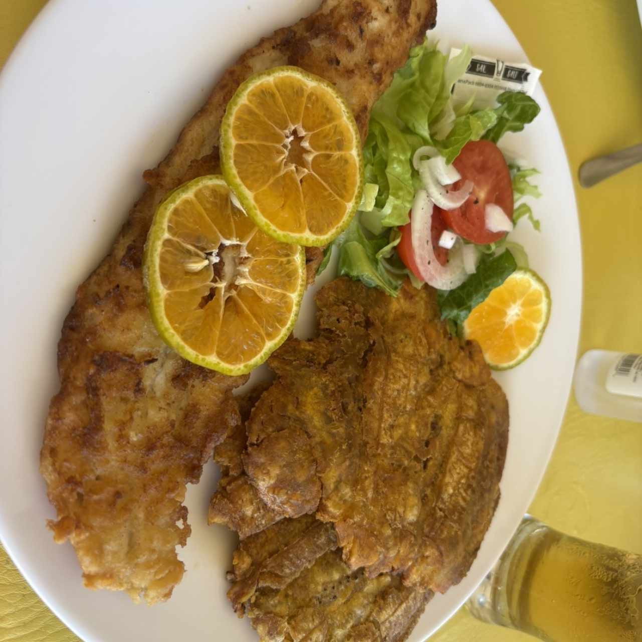 Filete de corvina a la plancha
