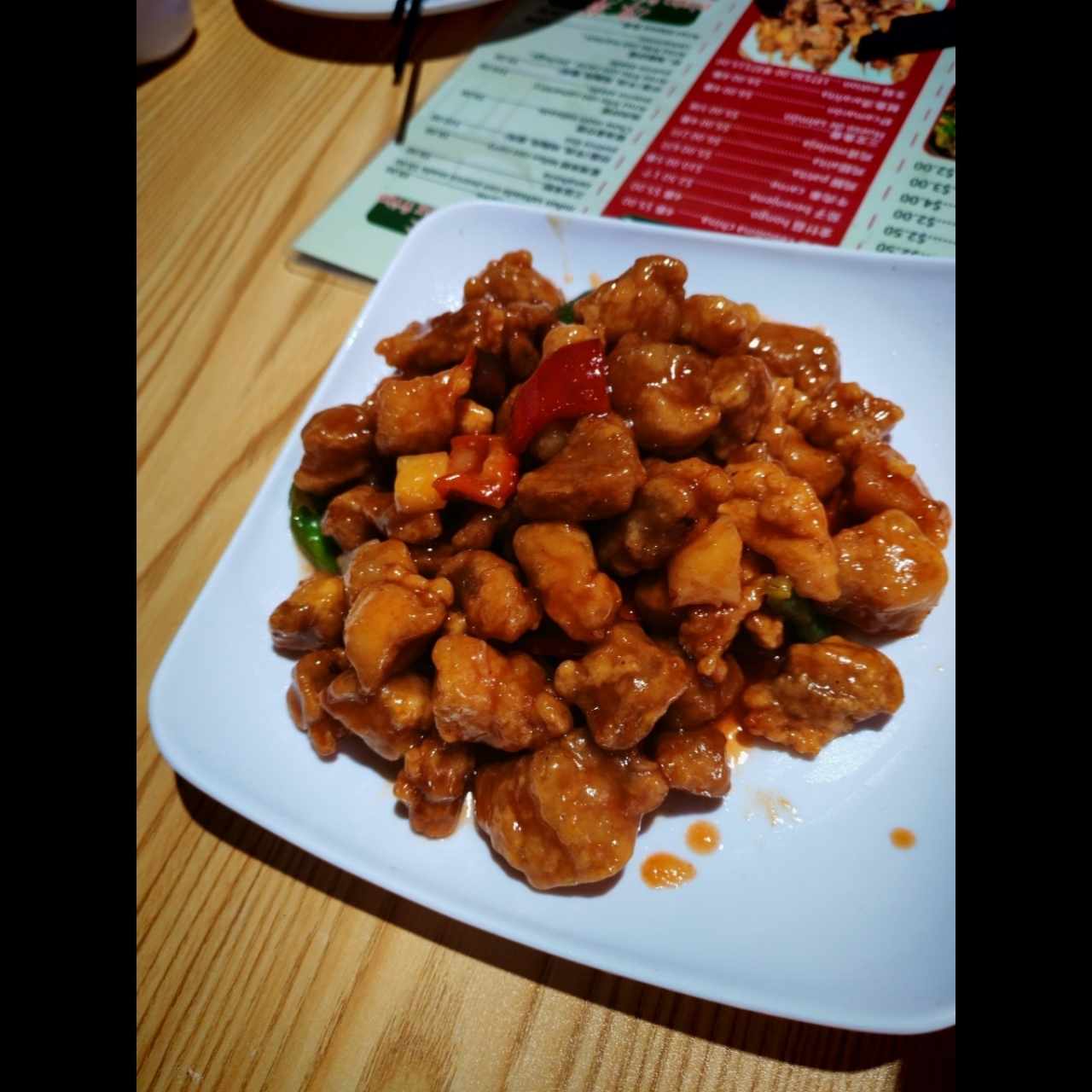 Costillas agridulce 