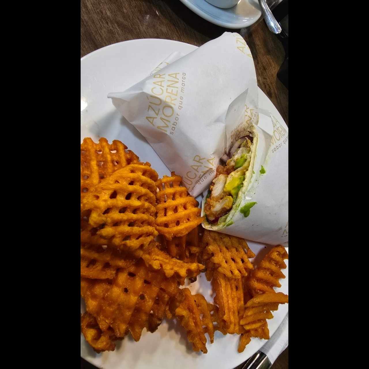 wrap de pollo