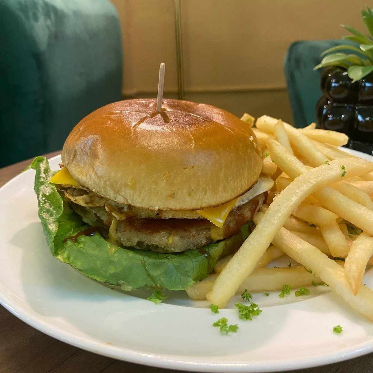 Hamburguesa de pollo