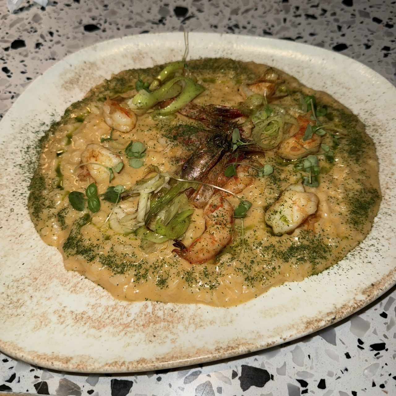 Risotto Gambero al limone