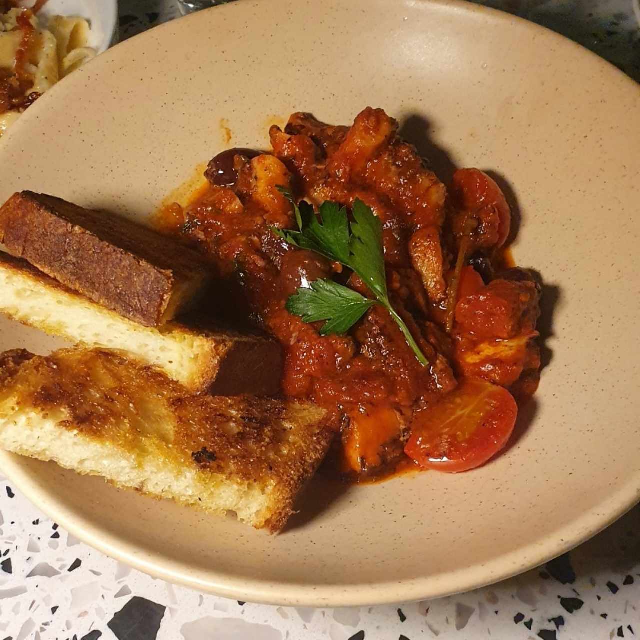 Polpo alla Luciana