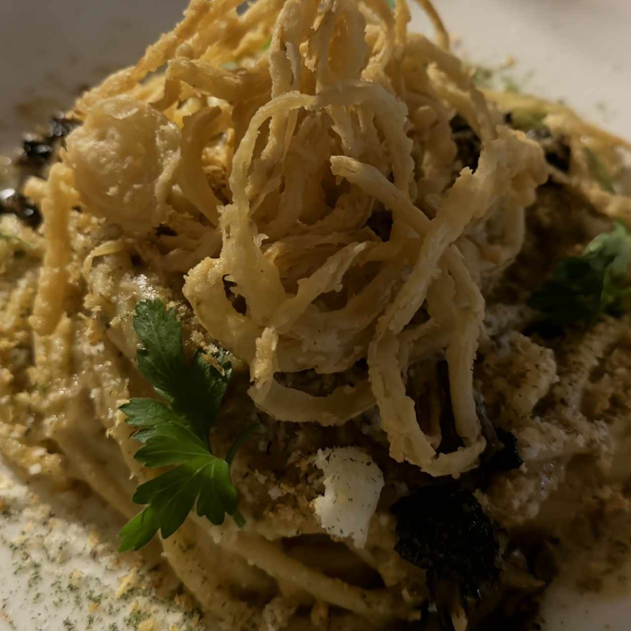 Rigatone cipolla e tartufo