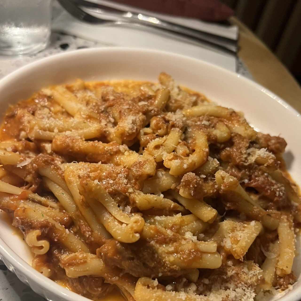 Casarecce al ragú di borgo