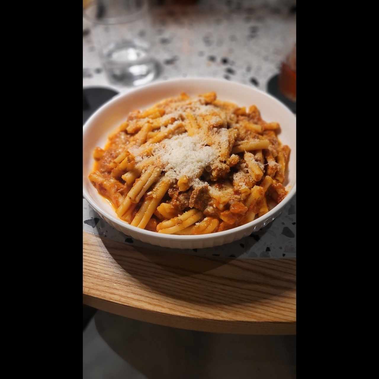 Casarecce al ragú di borgo