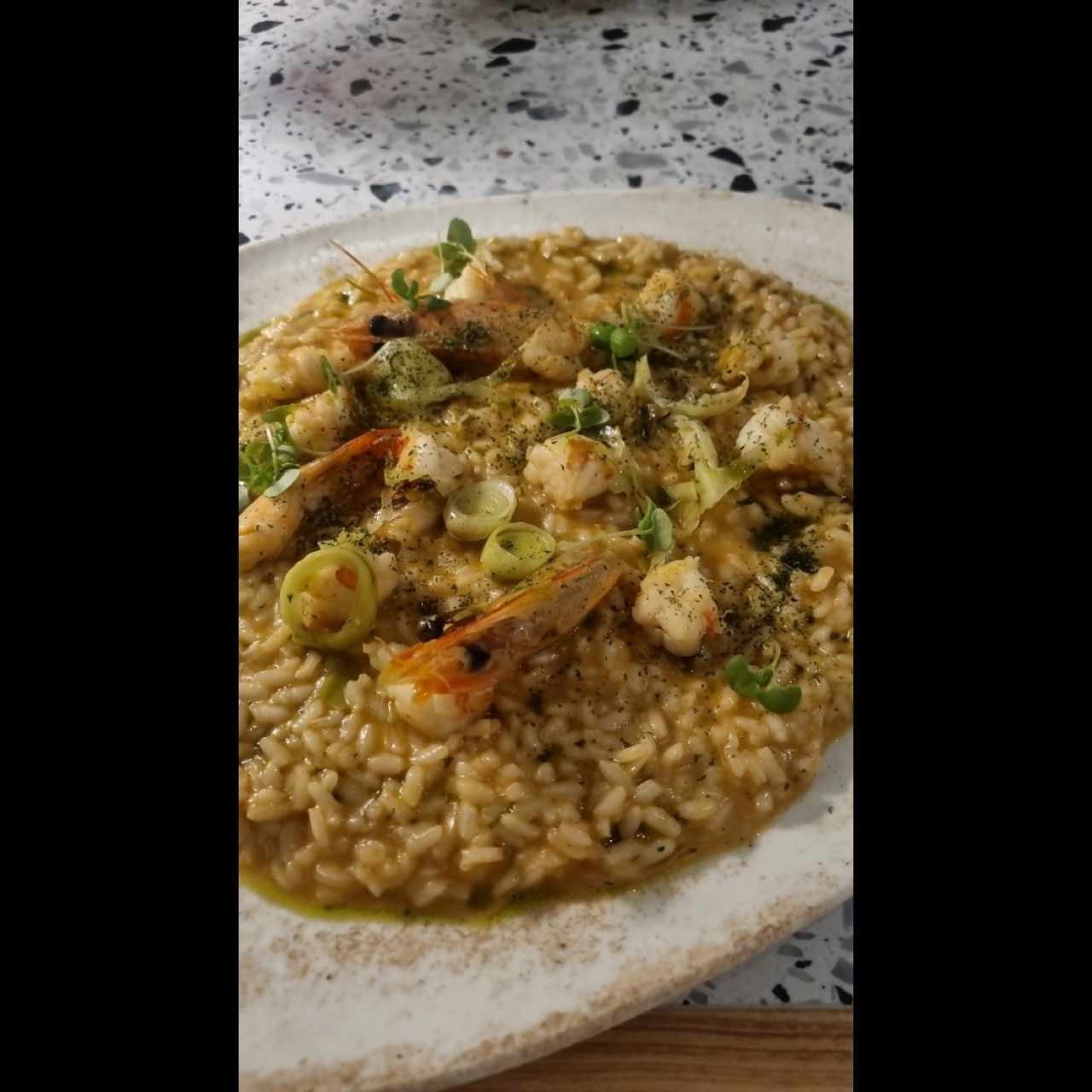 Risotto Gambero al limone