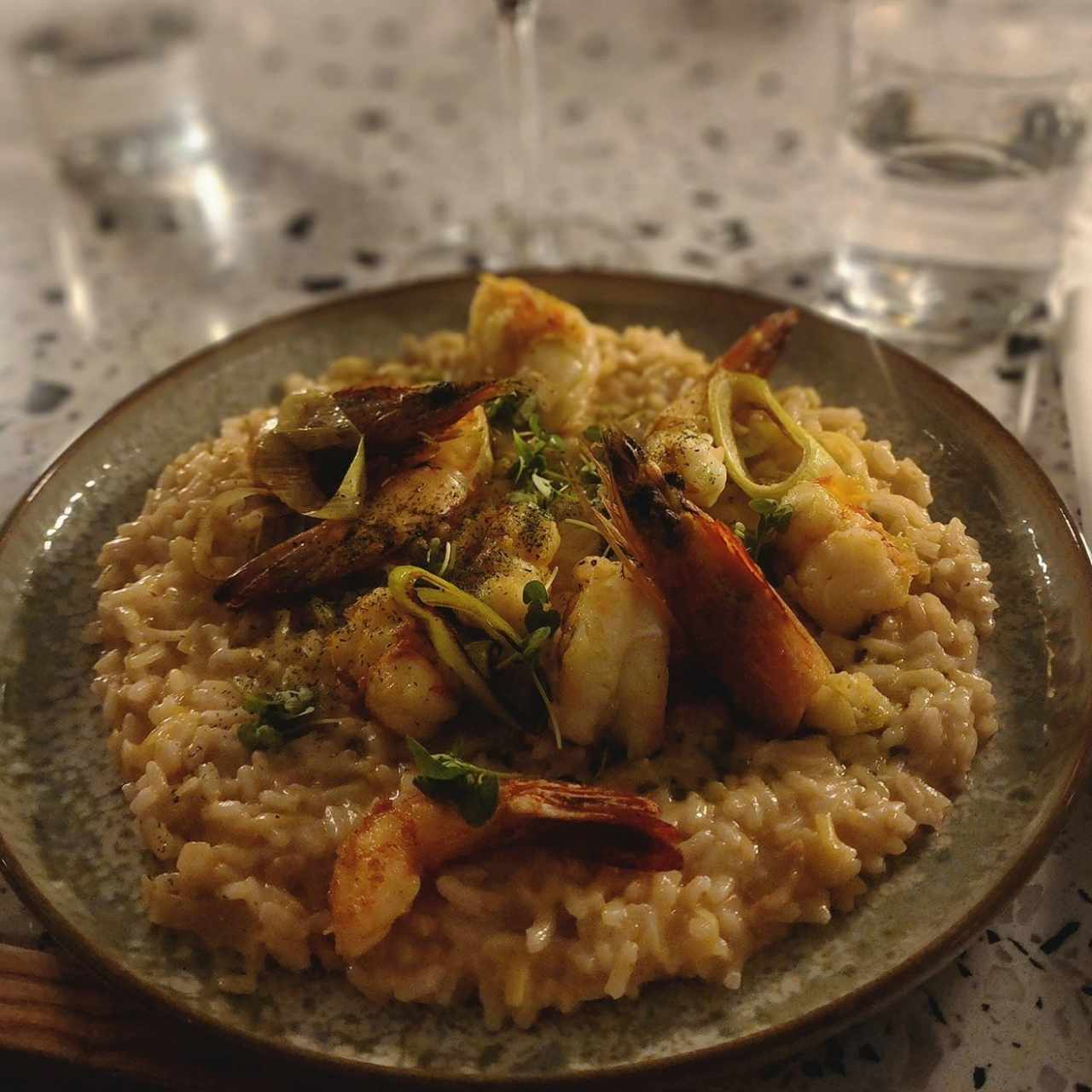 Risotto Gambero al limone