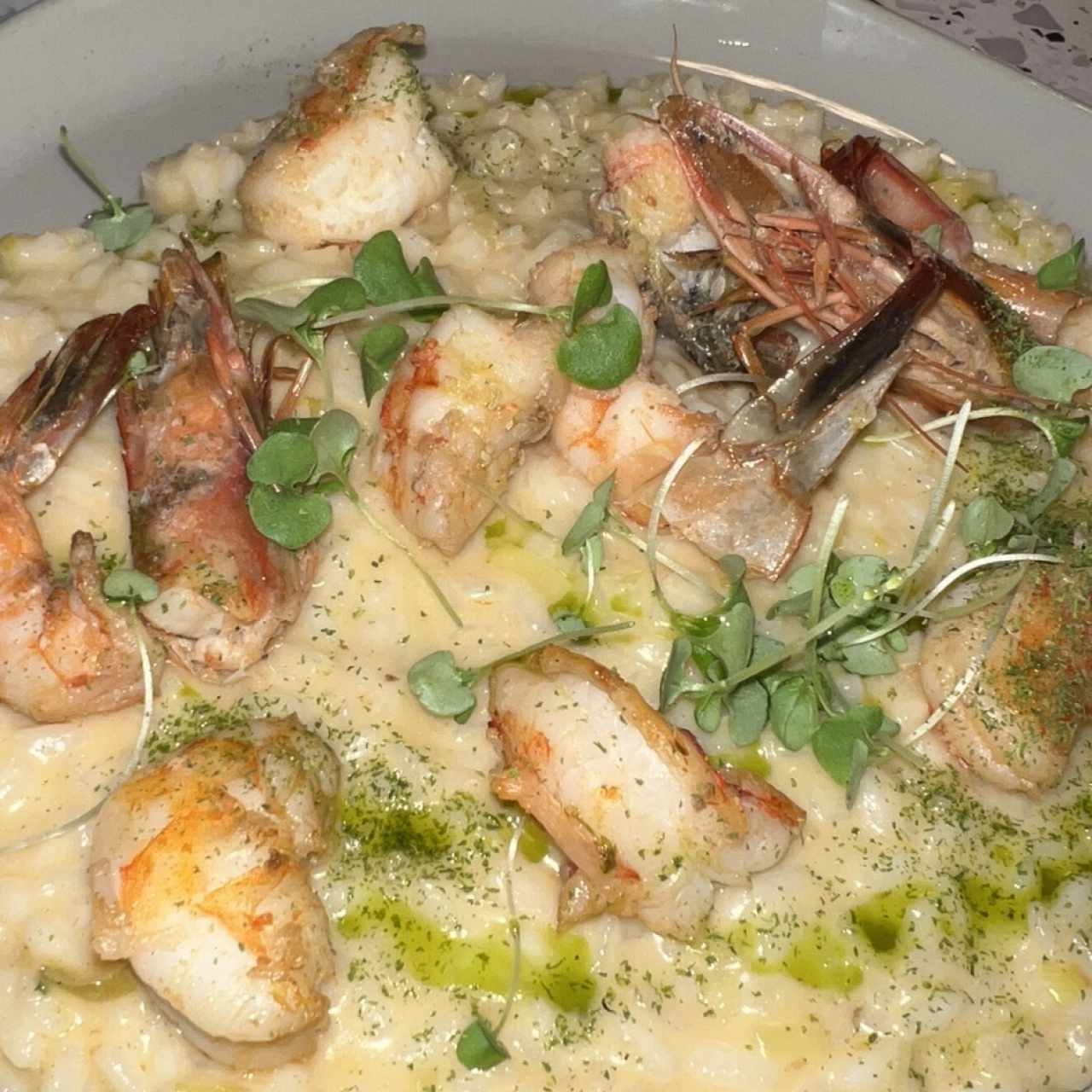 Risotto Gambero al limone