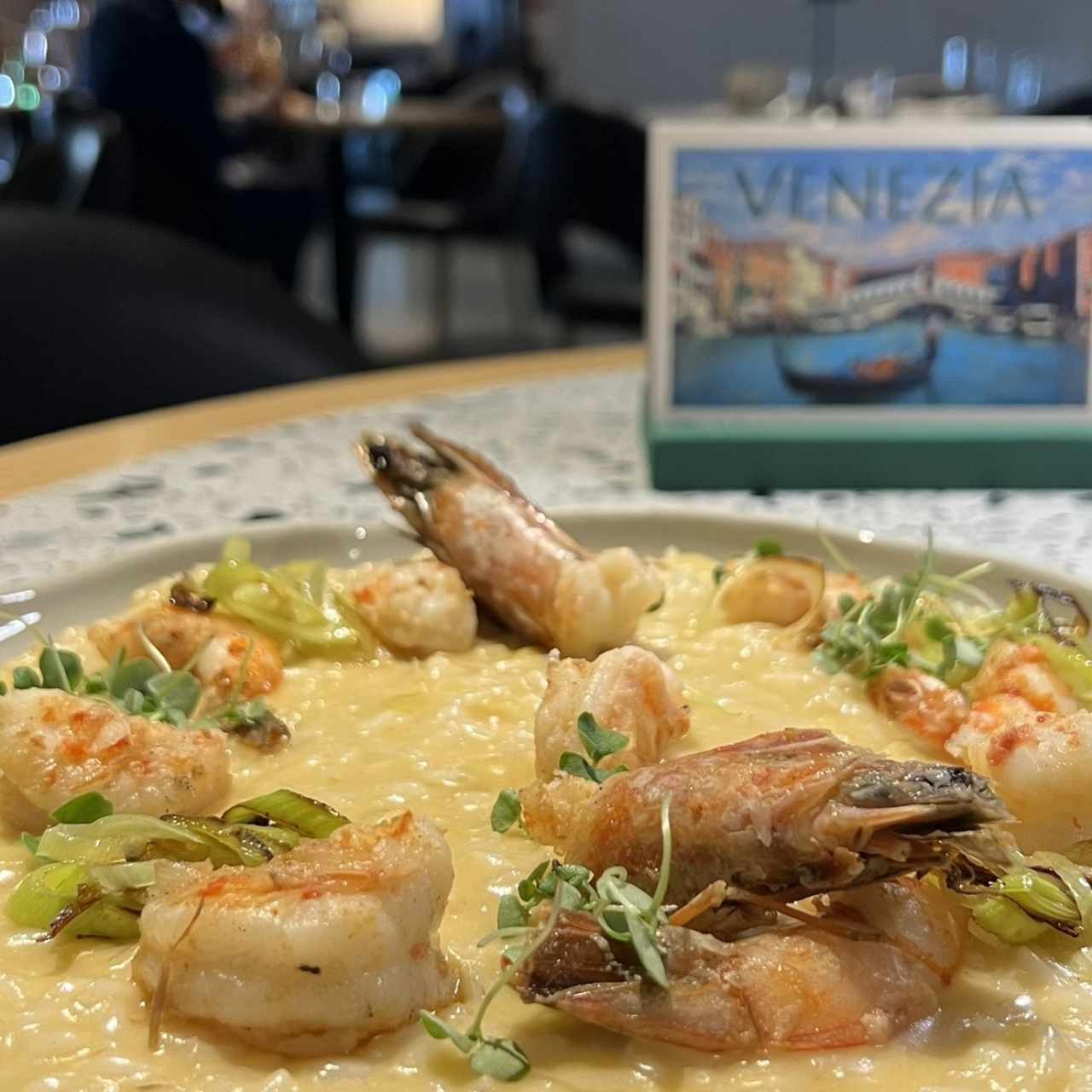 Risotto Gambero al limone