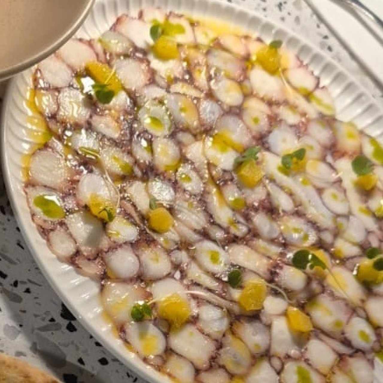 ANTIPASTI - Carpaccio di Polpo