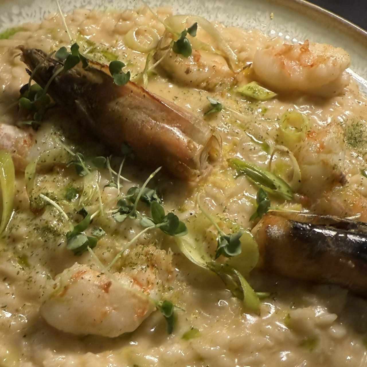 Risotto Gambero al limone