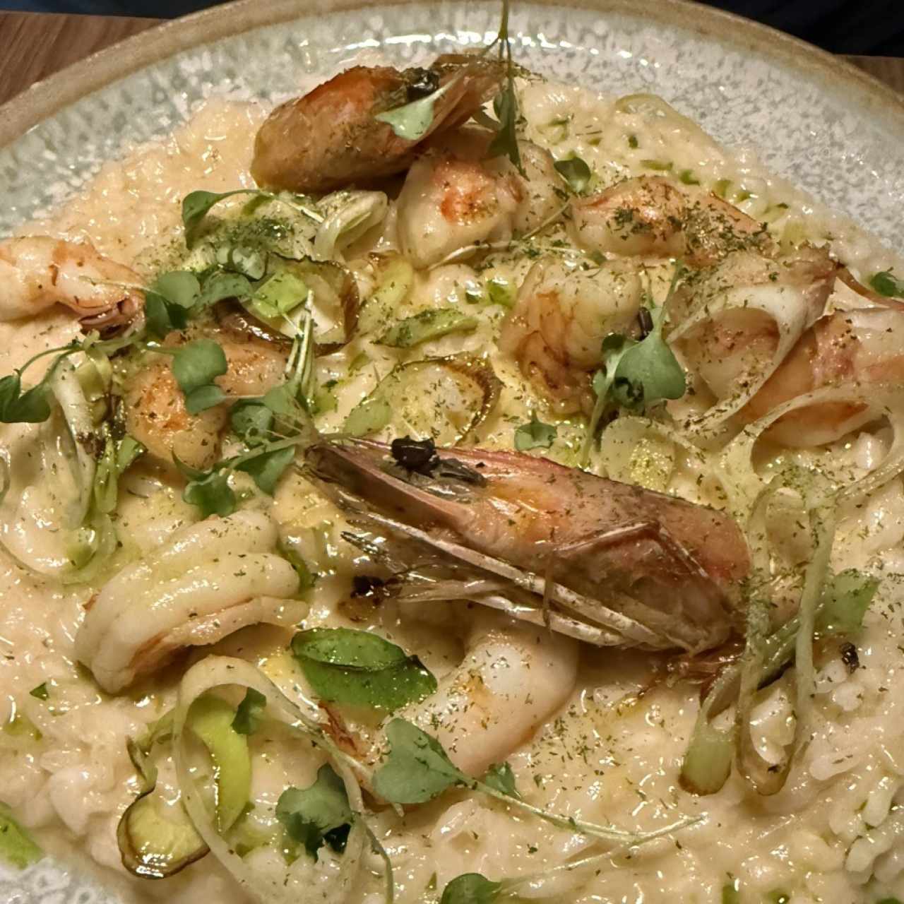 Risotto Gambero al limone