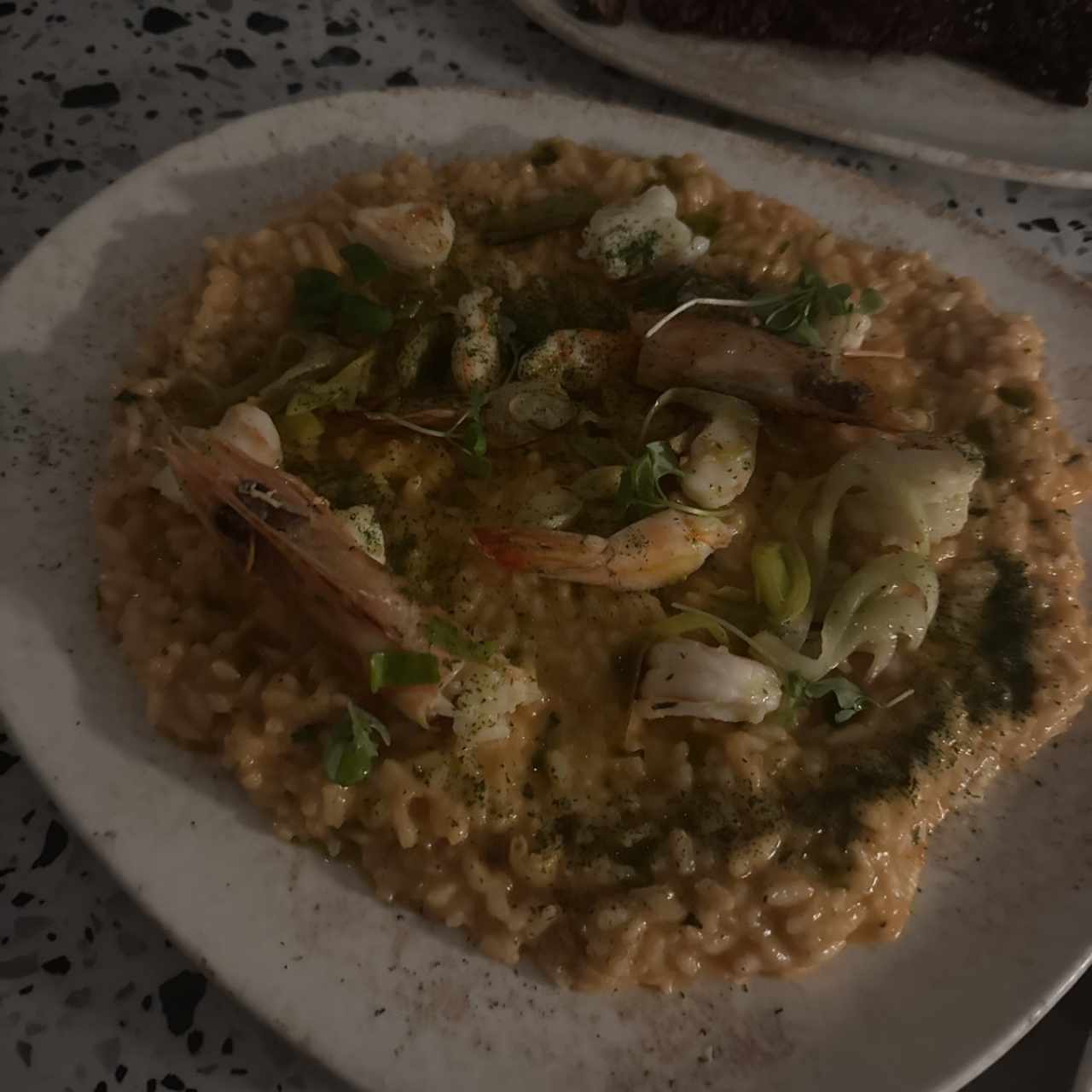 Risotto Gambero al limone