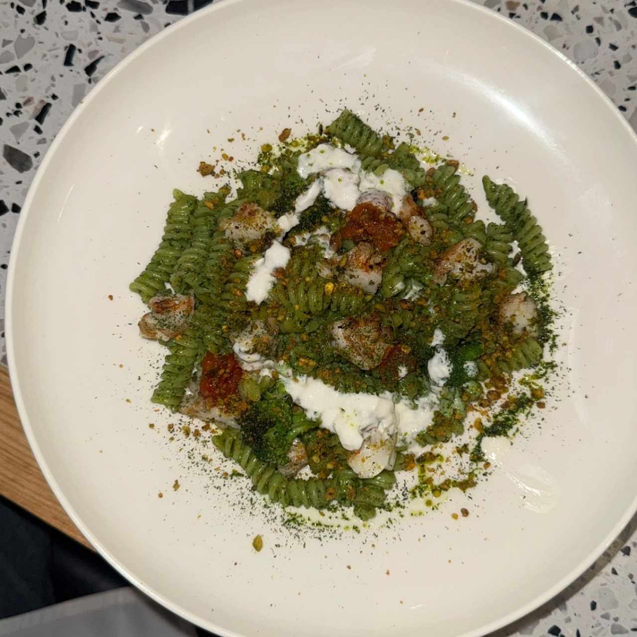 Fusiloni Pesto Pistacho 