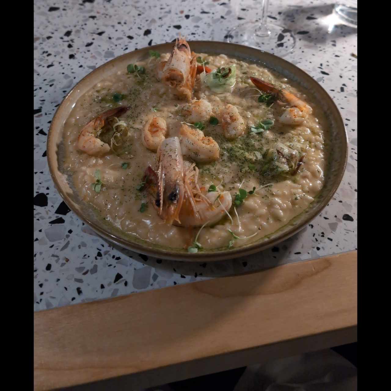 Risotto Gambero al limone