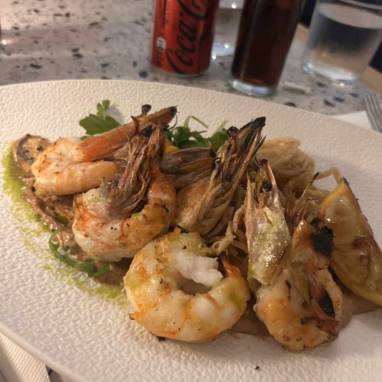 Langostinos al ajillo