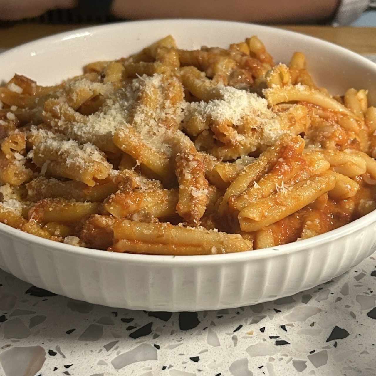 Casarecce al ragú di borgo