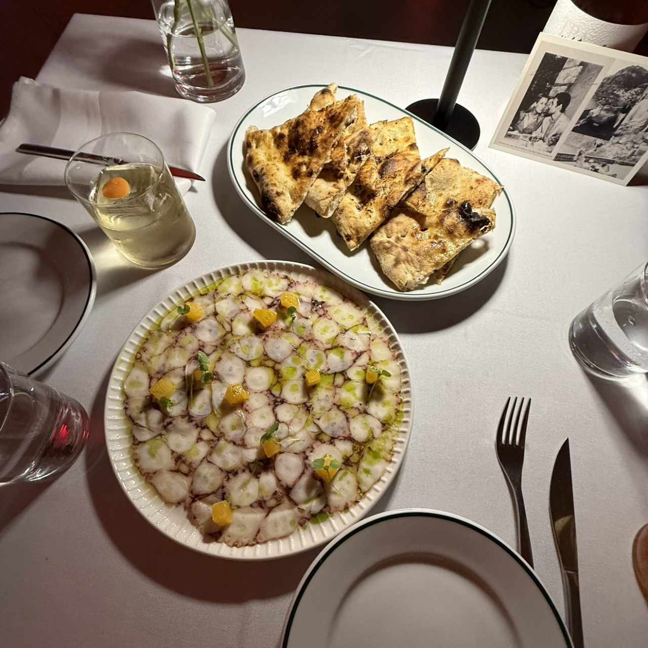 ANTIPASTI - Carpaccio di Polpo