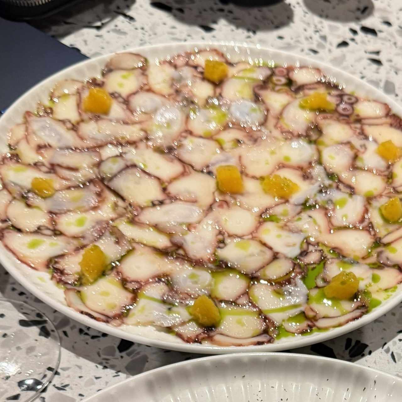 ANTIPASTI - Carpaccio di Polpo