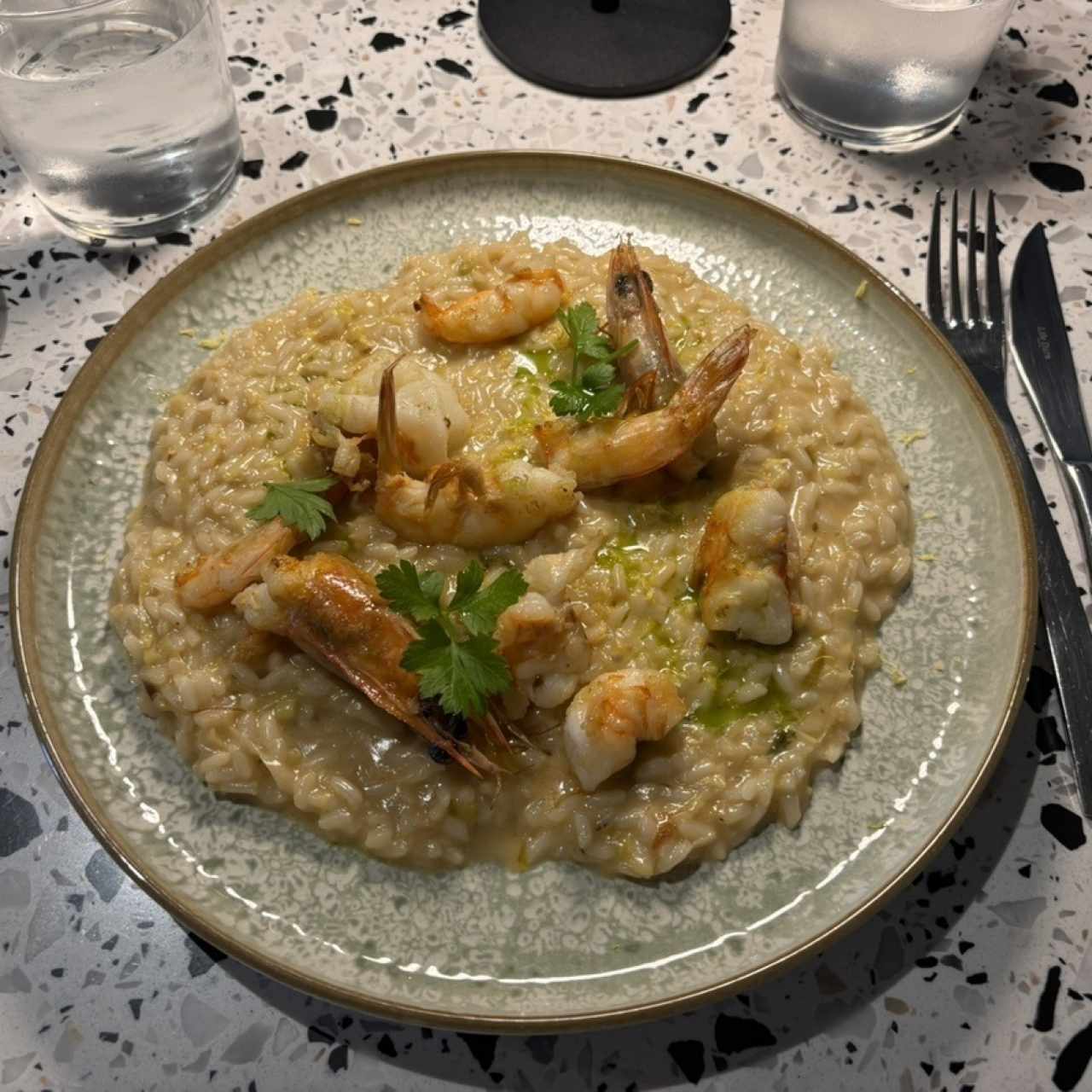 Risotto Gambero al limone