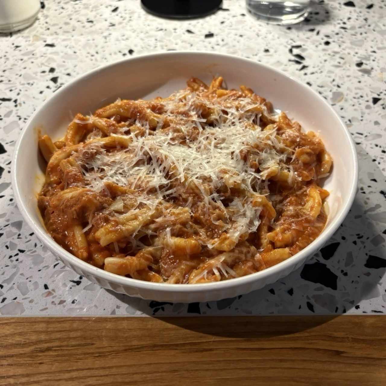Casarecce al ragú di borgo