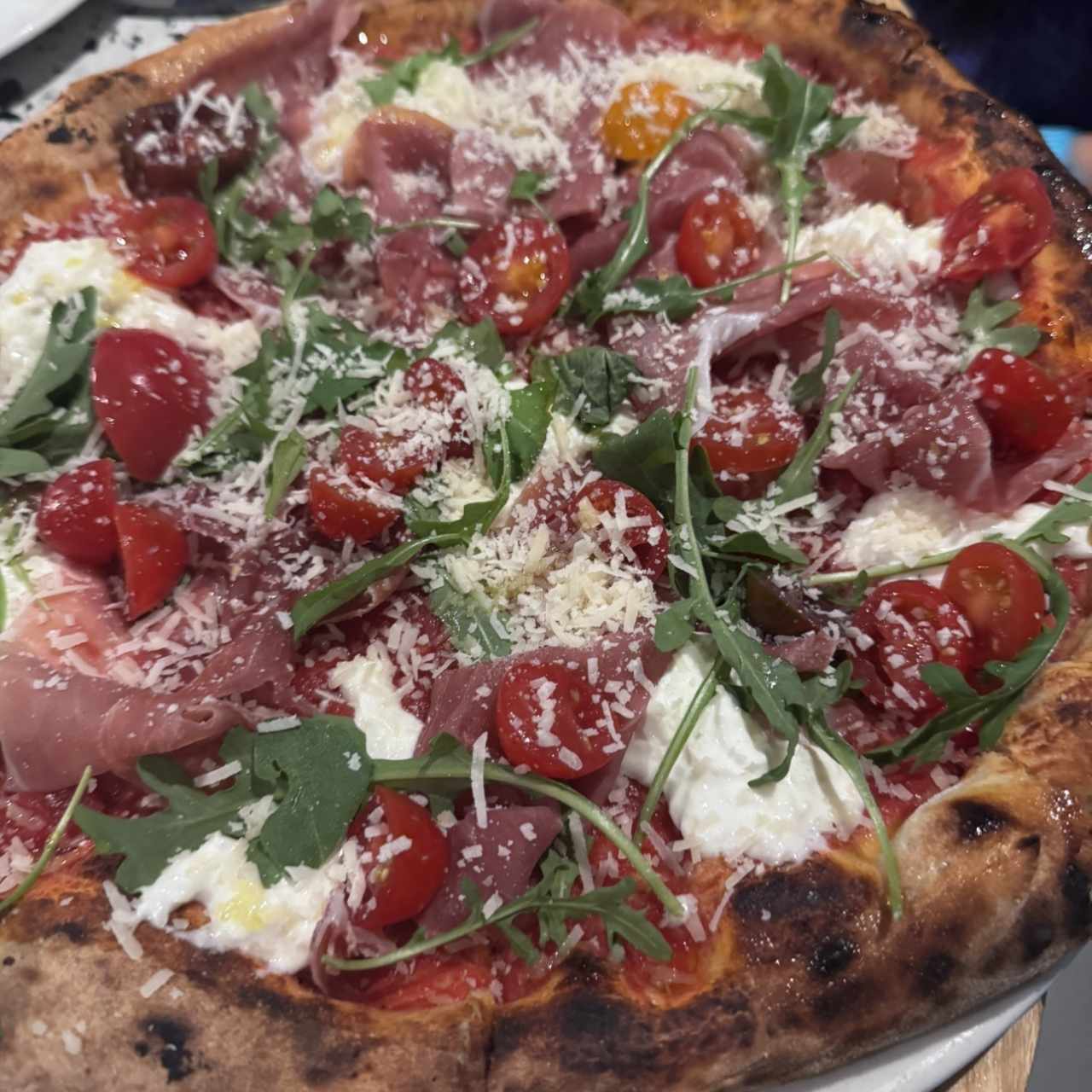 LE PIZZE - Prosciutto e funghi