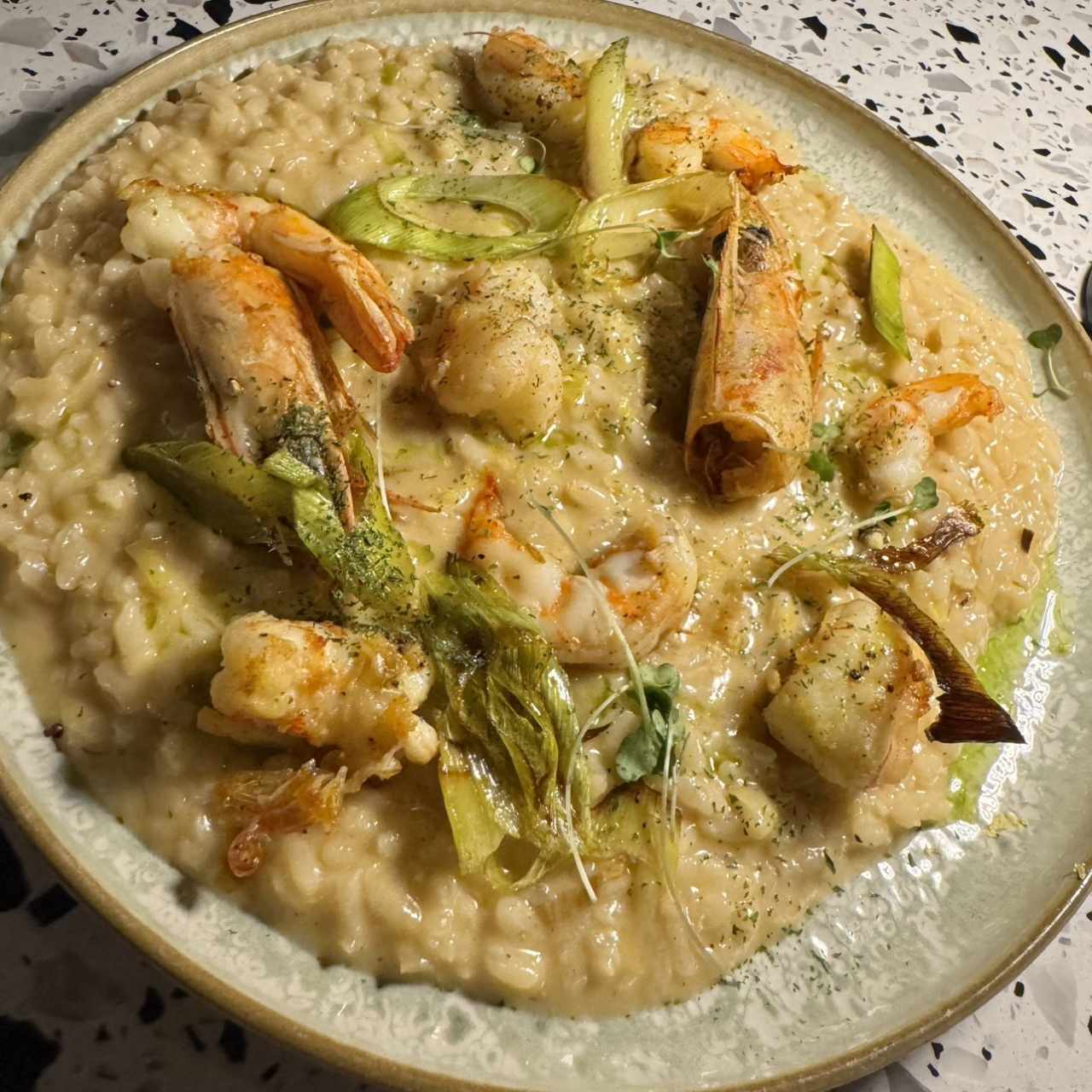 Risotto Gambero al limone