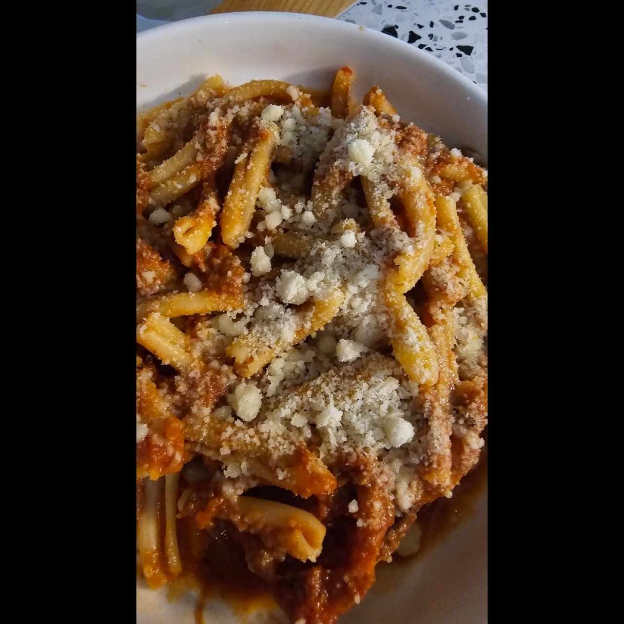 Casarecce al ragú di borgo
