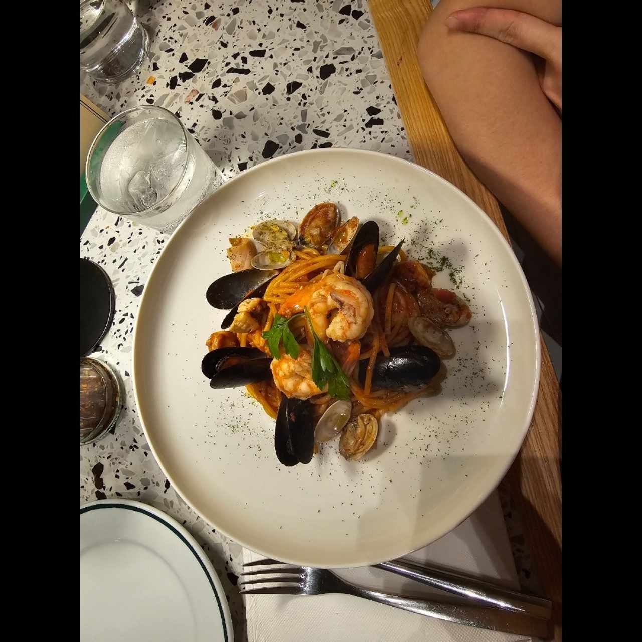 Spaghetti de Mariscos