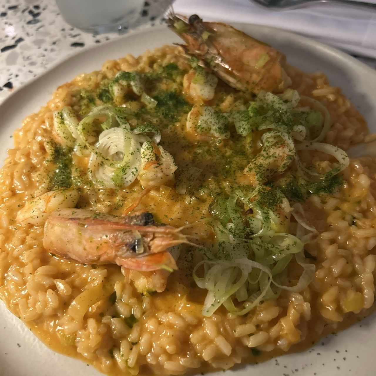 Risotto Gambero al limone