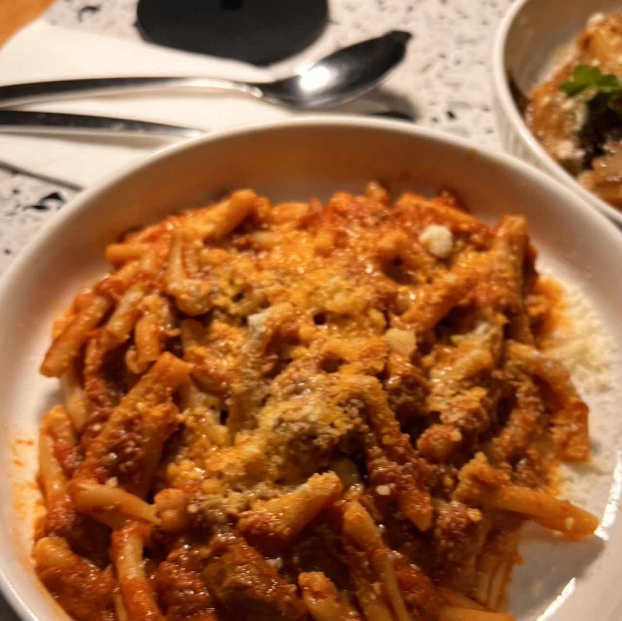 Casarecce al ragú di borgo