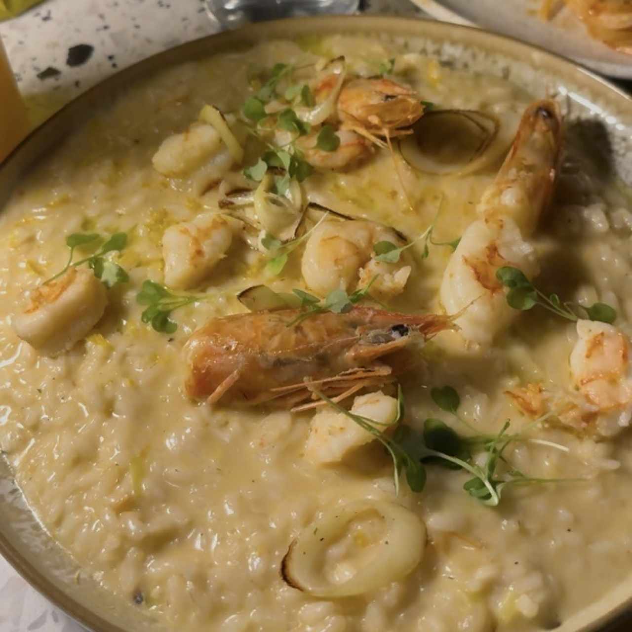 Risotto Gambero al limone
